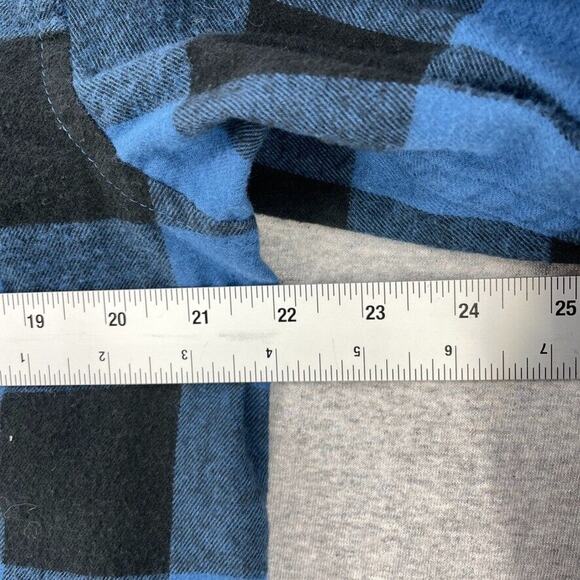 Magellan Button Up Shirt Mens Large Blue Plaid Long Sleeve Outdoor Workwear - Picture 5 of 7